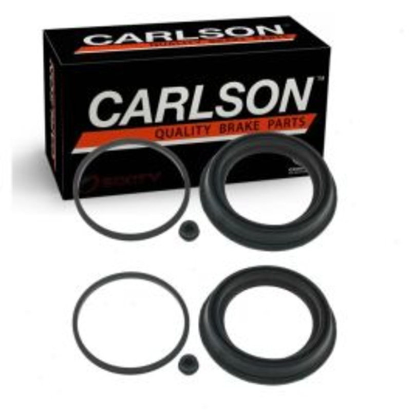 2 pc Carlson Front Brake Caliper Repair Kit for 2008-2019 BMW X6 3.0L 4.4L L6 V8