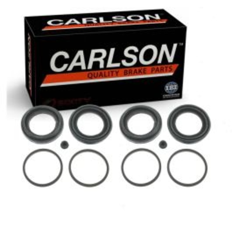 2 pc Carlson Front Brake Caliper Repair Kit for 2012-2014 Nissan NP300 2.4L 2.5L L4