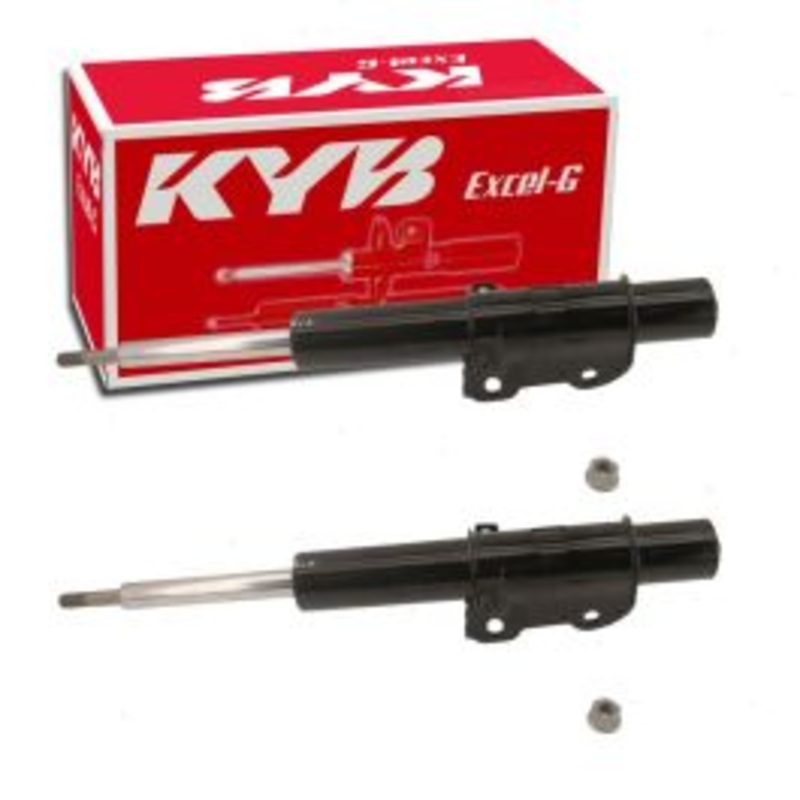2 pc KYB Excel-G Front Suspension Struts for 2010-2017 Mercedes-Benz Sprinter 3500