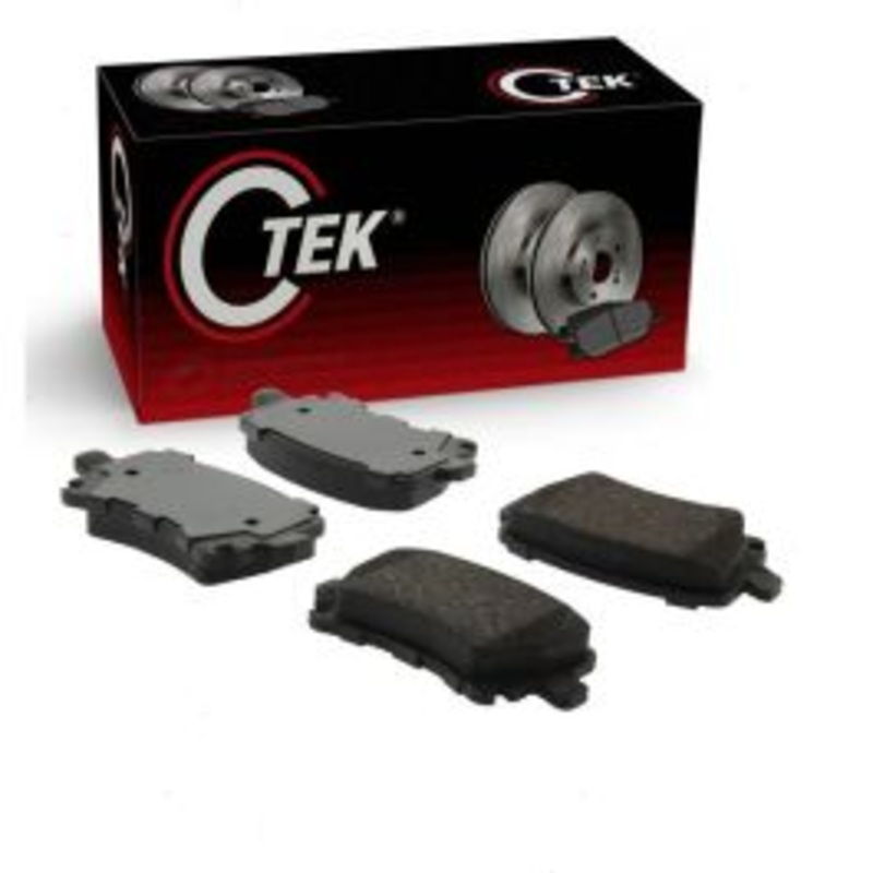 Centric CTEK Rear Disc Brake Pad Set for 2015 Audi Q3 Quattro
