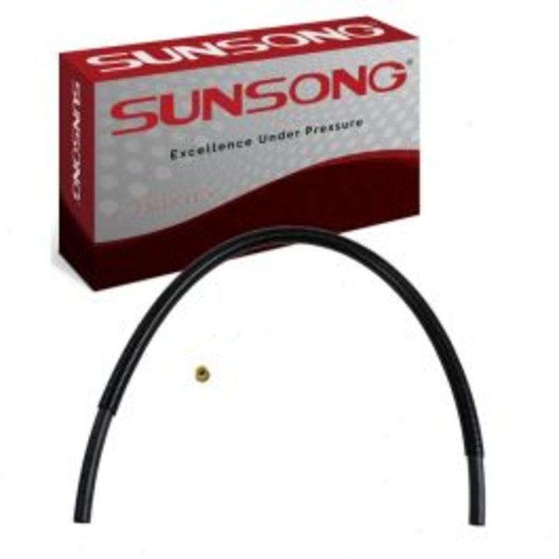 Sunsong Hydroboost To Tee Power Steering Return Line Hose for 2015 Ram 3500
