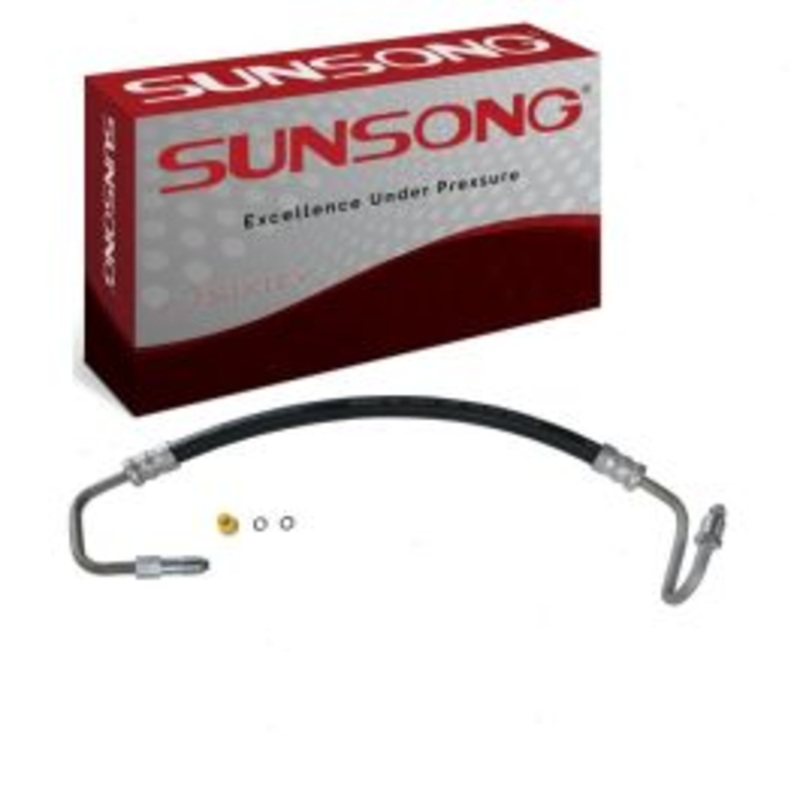Sunsong Power Steering Pressure Line Hose for 1987-1990 Jeep Cherokee