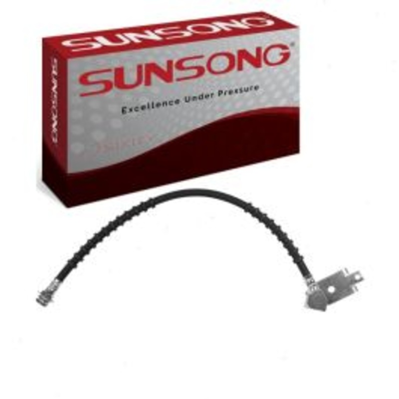 Sunsong Rear Center Brake Hydraulic Hose for 1989-2009 Ford Ranger 2.3L 2.5L 3.0L 4.0L L4 V6