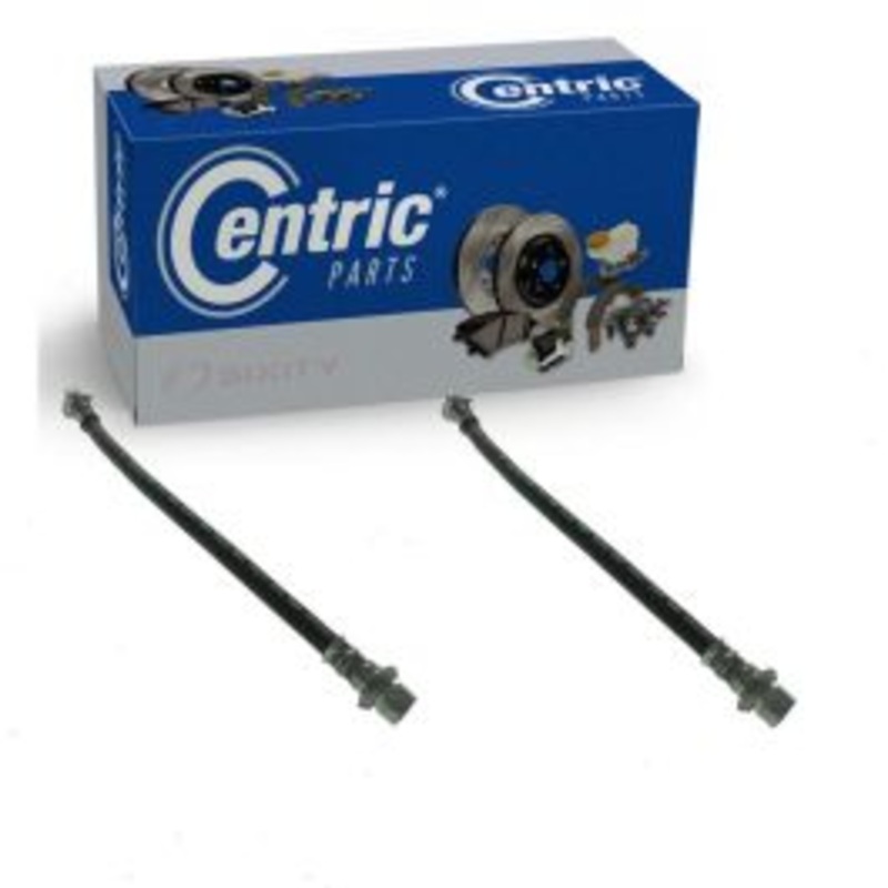 2 pc Centric Premium Front Upper Brake Hydraulic Hoses for 1991-1997 Toyota Previa