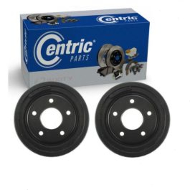2 pc Centric Premium Rear Brake Drums for 1978-1979 Oldsmobile 98