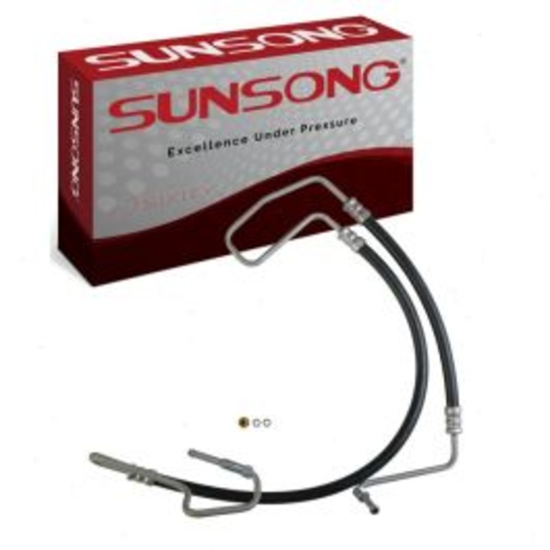 Sunsong Power Steering Pressure Line Hose for 2008-2012 Jeep Liberty