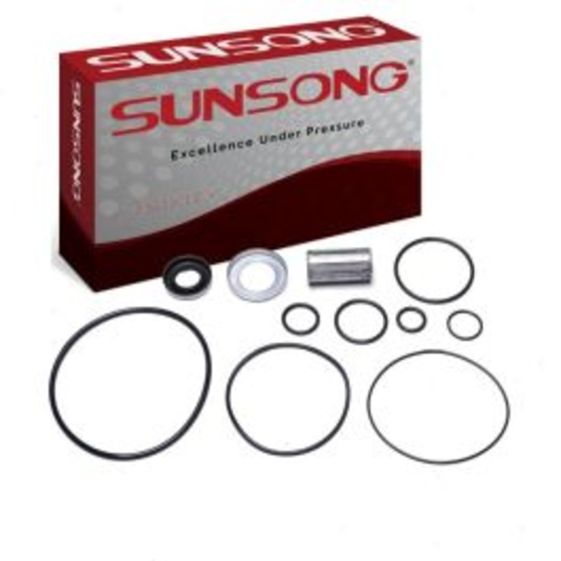 Sunsong Power Steering Pump Rebuild Kit for 1978-2002 Ford E-150 Econoline Club Wagon