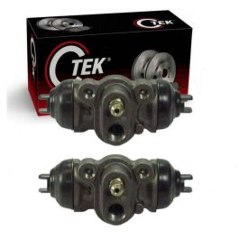 2 pc Centric CTEK Rear Drum Brake Wheel Cylinders for 1988-2002 Mazda 626 2.0L L4
