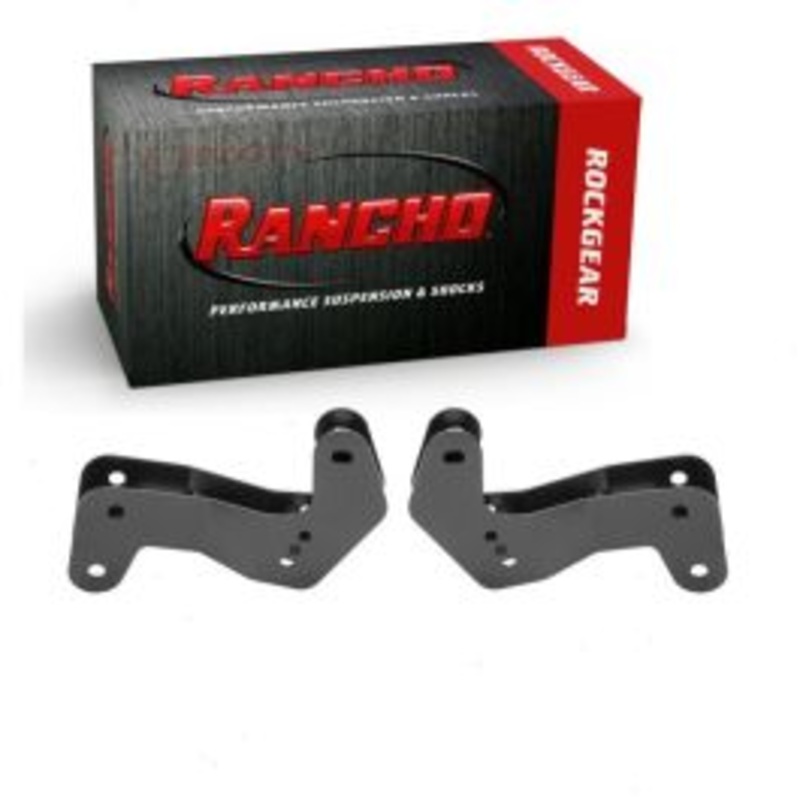 Rancho RockGEAR Front Forward Suspension Control Arm Bracket for 2018-2020 Jeep Wrangler
