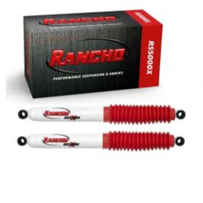 2 pc Rancho RS5000X Rear Shock Absorbers for 1969-1973 Jeep Commando