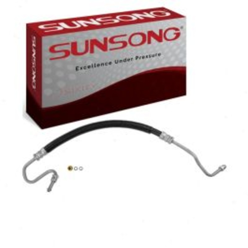 Sunsong Power Steering Pressure Line Hose for 2000-2002 GMC Yukon XL 2500