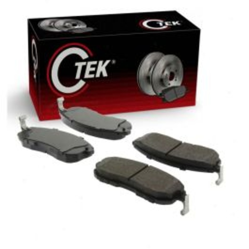 Centric CTEK Front Disc Brake Pad Set for 2007-2012 Nissan Versa 1.8L L4