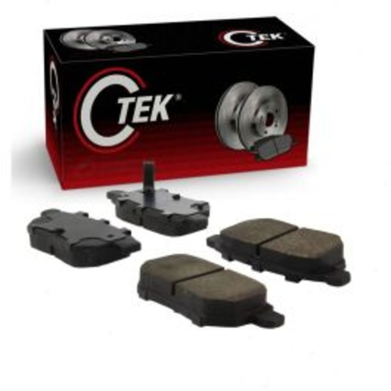 Centric CTEK Rear Disc Brake Pad Set for 2011-2016 Scion tC