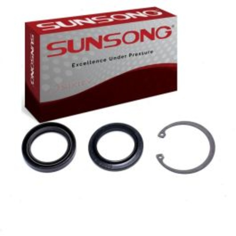 Sunsong Lower Steering Gear Pitman Shaft Seal Kit for 1982-1996 Ford E-150 Econoline