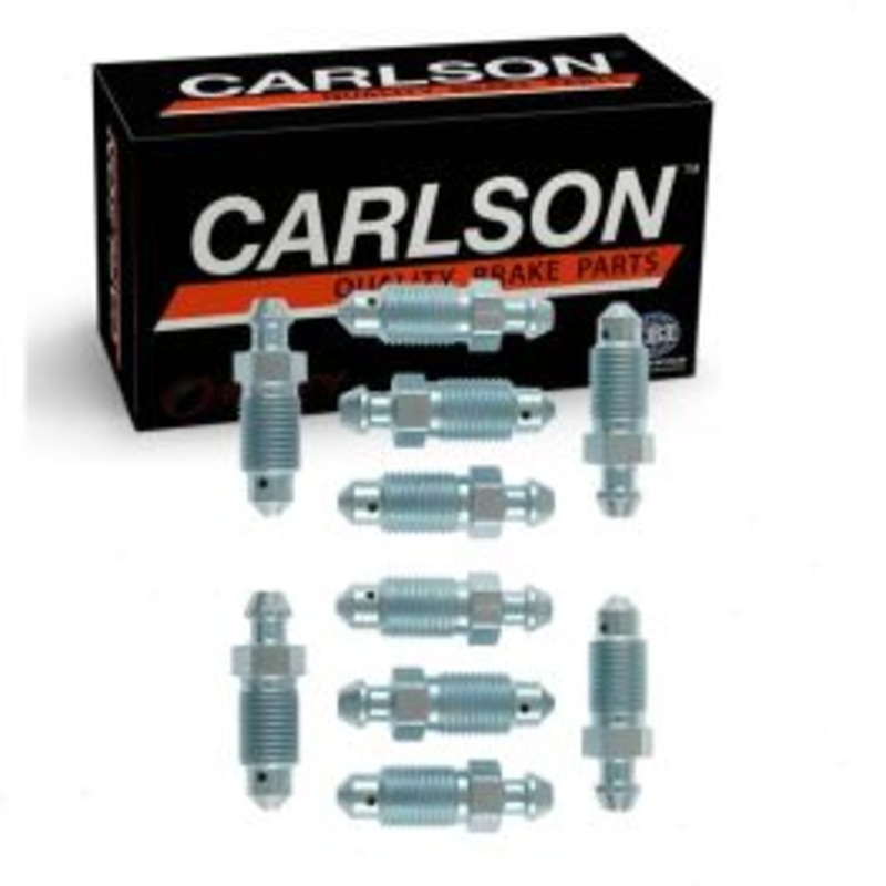 2 pc Carlson Front Brake Bleeder Screws for 2012-2015 Chevrolet Volt