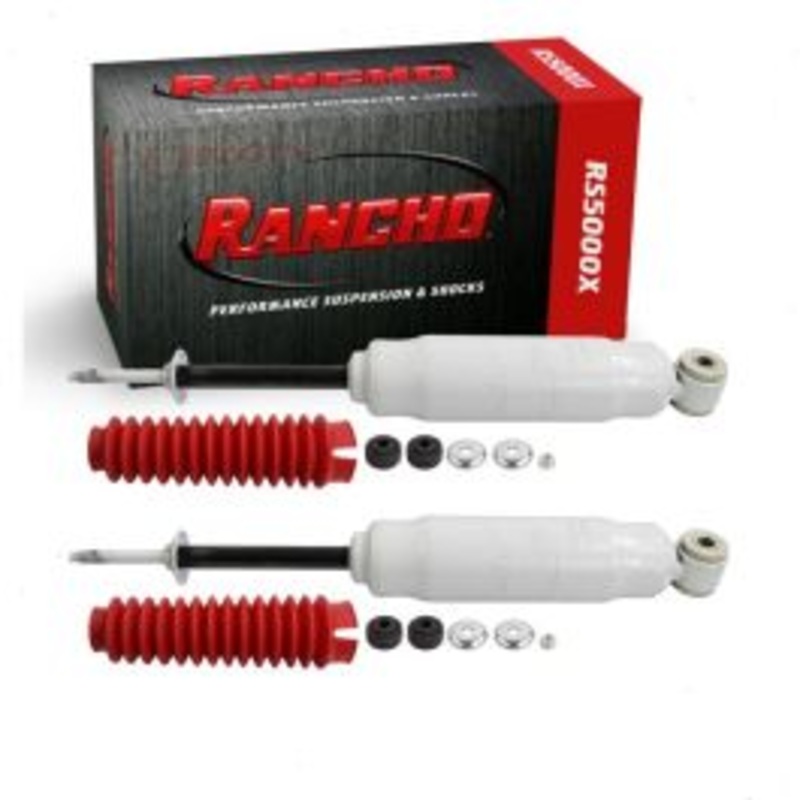 2 pc Rancho RS5000X Front Shock Absorbers for 1980-1983 Ford F-100