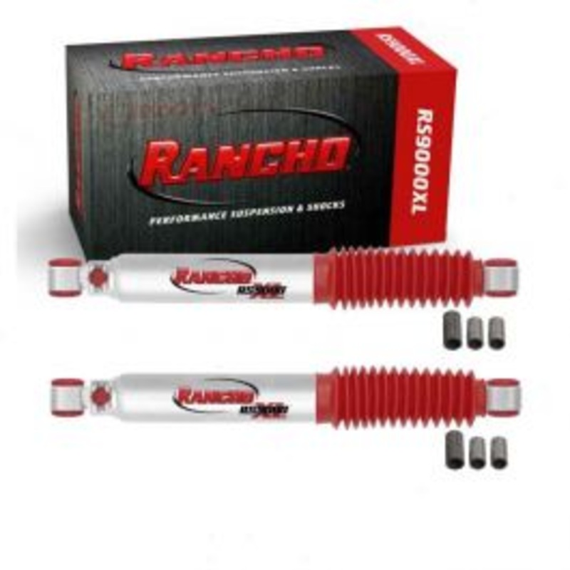 2 pc Rancho RS9000XL Front Shock Absorbers for 1963-1965 Jeep J-330