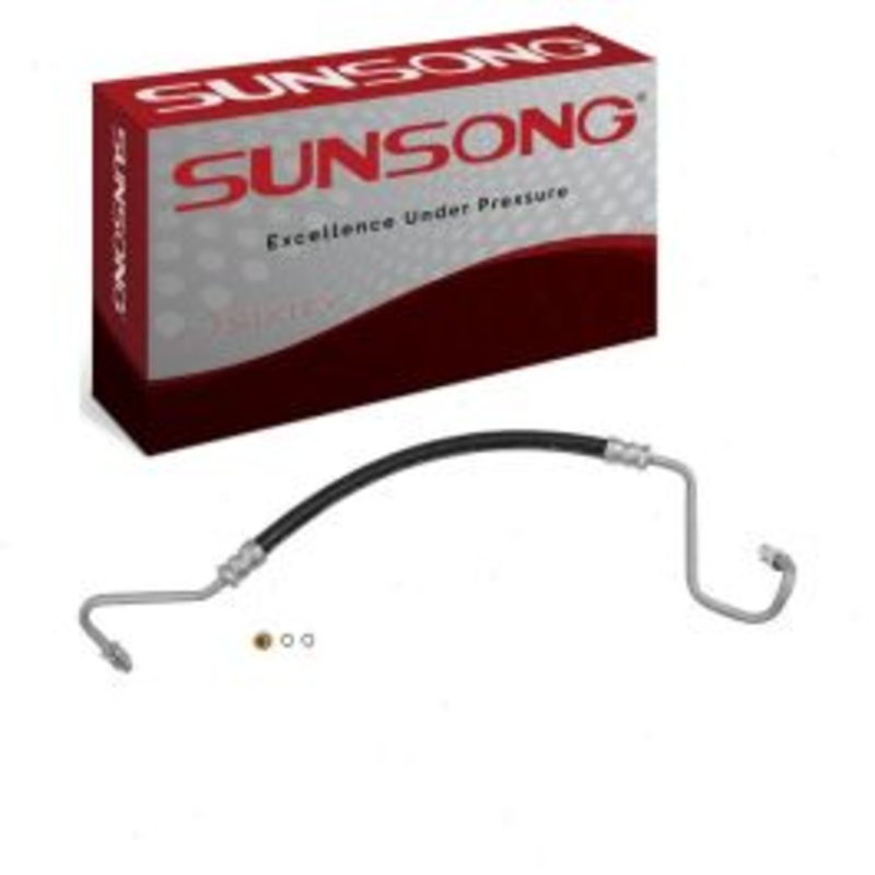 Sunsong Power Steering Pressure Line Hose for 1991-1996 Jeep Cherokee
