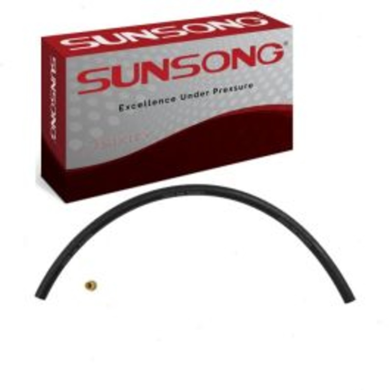 Sunsong Tee To Pump Power Steering Return Hose for 1975-1976 Chevrolet C20 Suburban