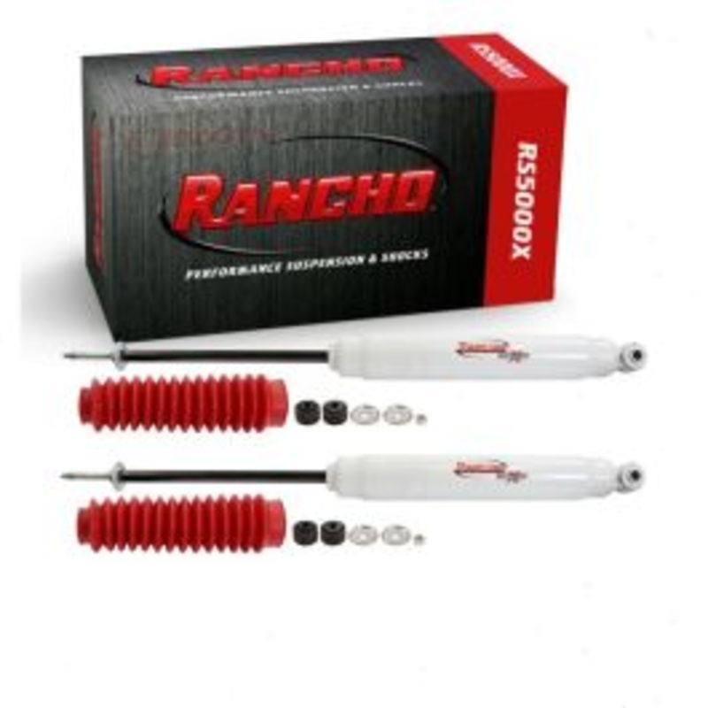 2 pc Rancho RS5000X Rear Shock Absorbers for 1975-1979 Ford F-150