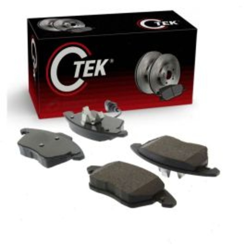 Centric CTEK Front Disc Brake Pad Set for 2008-2014 Audi TT