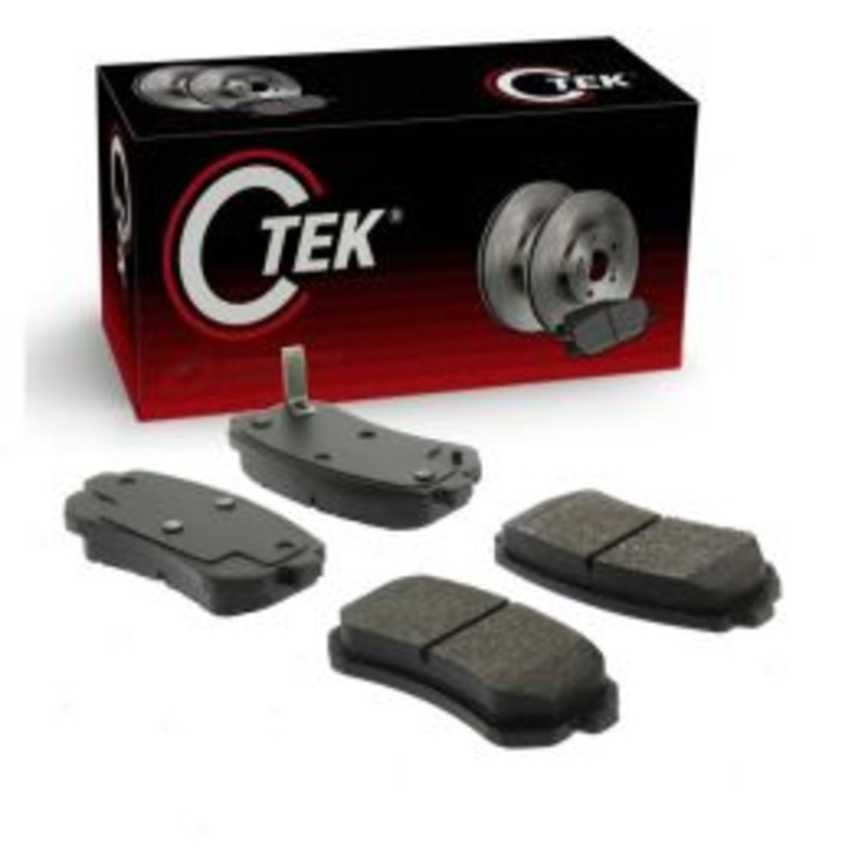 Centric CTEK Rear Disc Brake Pad Set for 2010-2013 Kia Forte Koup