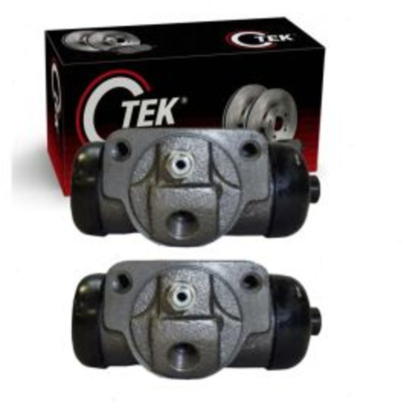 2 pc Centric CTEK Rear Drum Brake Wheel Cylinders for 1992-1997 GMC Jimmy