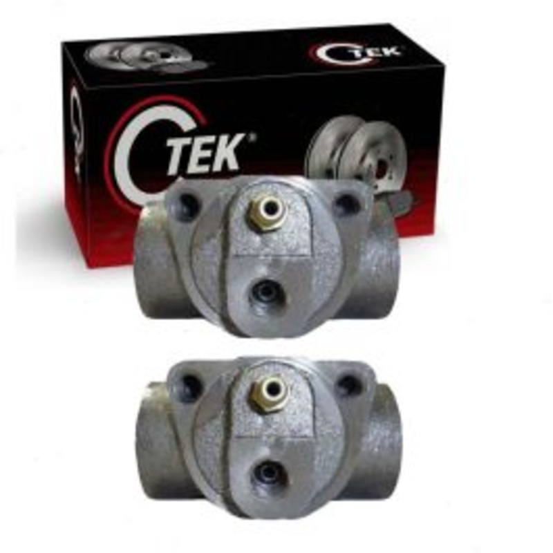 2 pc Centric CTEK Rear Drum Brake Wheel Cylinders for 1996-2002 Chevrolet Express 2500