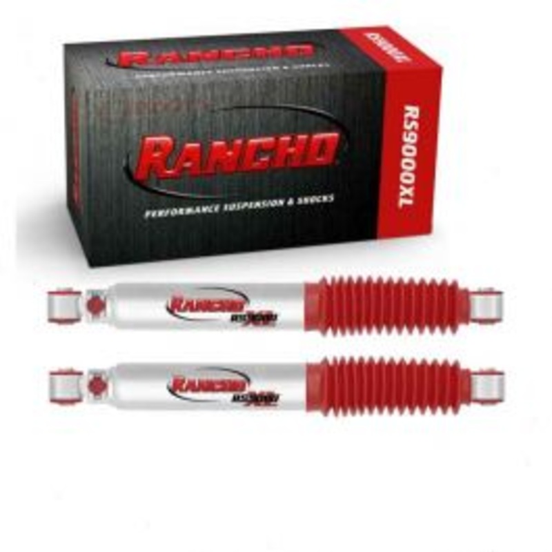 2 pc Rancho RS9000XL Rear Shock Absorbers for 2000-2013 GMC Yukon XL 2500