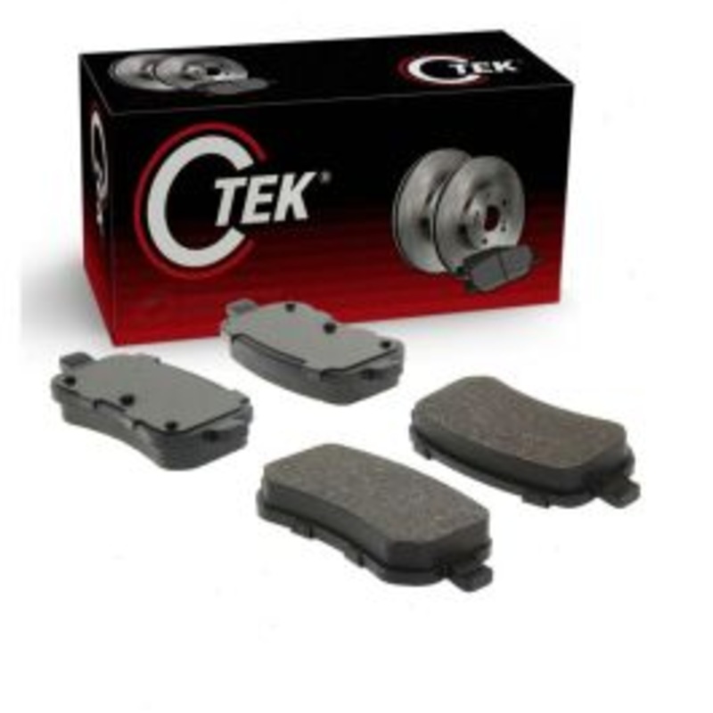 Centric CTEK Rear Disc Brake Pad Set for 2008-2012 Dodge Grand Caravan
