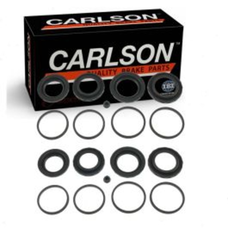 2 pc Carlson Front Brake Caliper Repair Kit for 2020-2021 BMW X6 3.0L 4.4L L6 V8