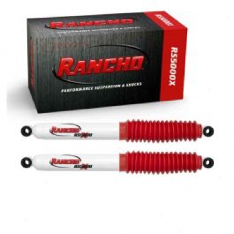 2 pc Rancho RS5000X Front Inner Shock Absorbers for 1989-1991 Chevrolet V2500 Suburban