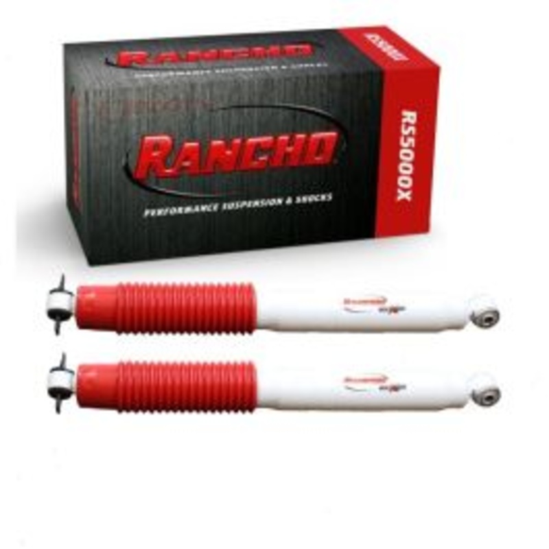 2 pc Rancho RS5000X Rear Shock Absorbers for 1992-2005 GMC Jimmy