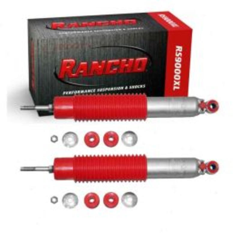 2 pc Rancho RS9000XL Front Shock Absorbers for 2002-2006 Chevrolet Avalanche 2500