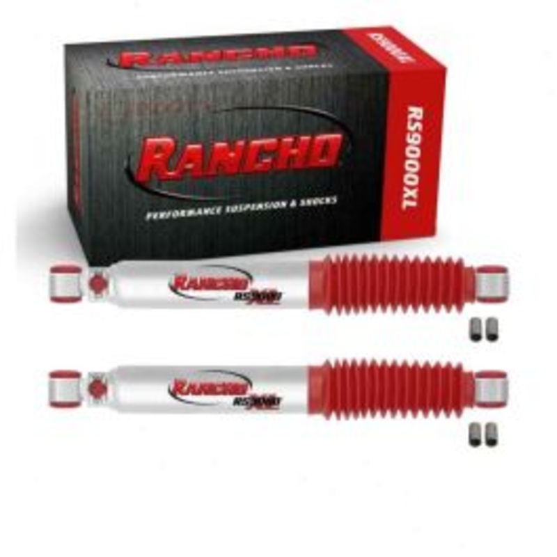 2 pc Rancho RS9000XL Front Inner Shock Absorbers for 1981-1986 GMC K2500 Suburban