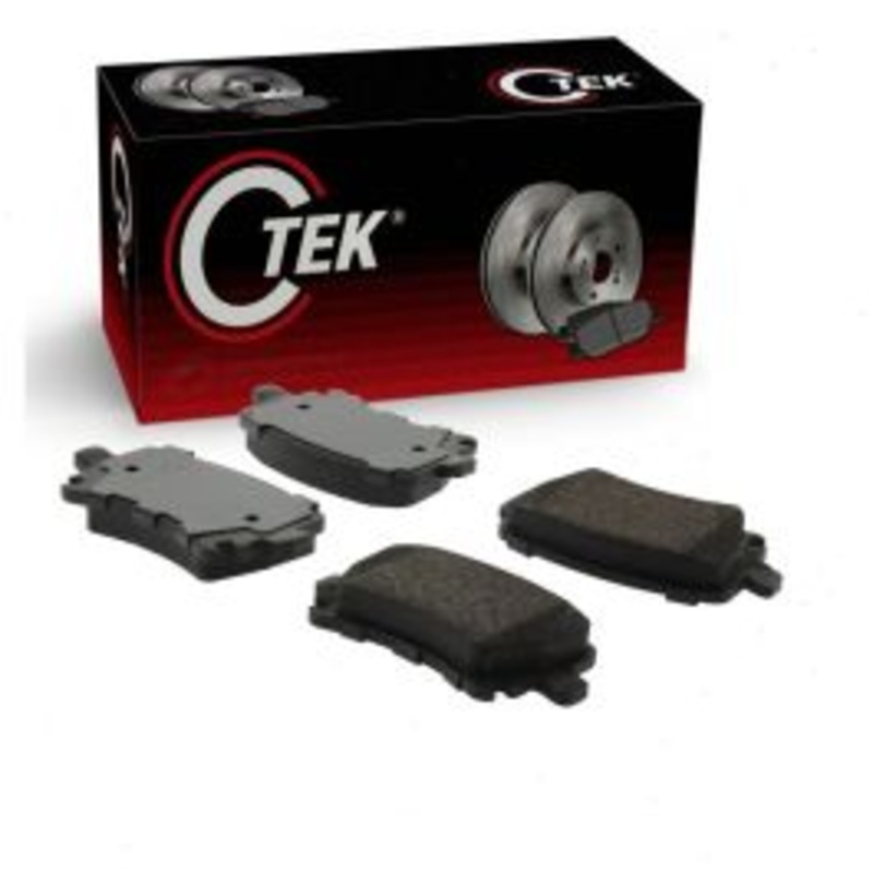 Centric CTEK Rear Disc Brake Pad Set for 2001-2009 Audi A4