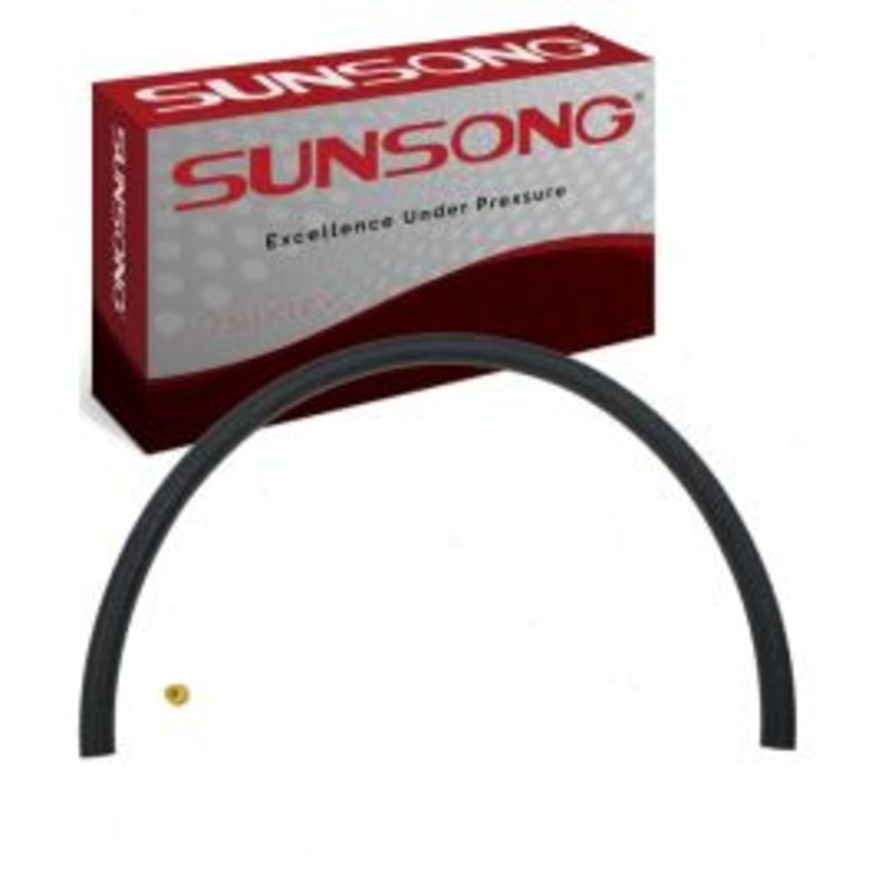 Sunsong Reservoir To Pipe Power Steering Reservoir Hose for 1989 Toyota Corolla 1.6L L4