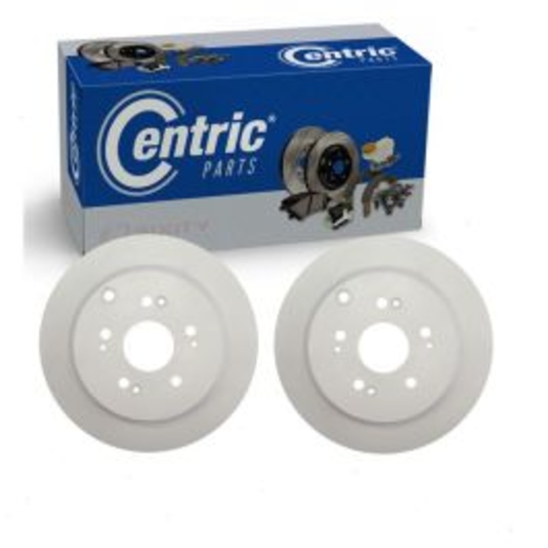 2 pc Centric GCX Rear Disc Brake Rotors for 2005-2016 Honda CR-V