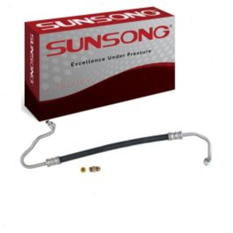 Sunsong Power Steering Pressure Line Hose for 1968-1972 GMC C25 C2500 Pickup
