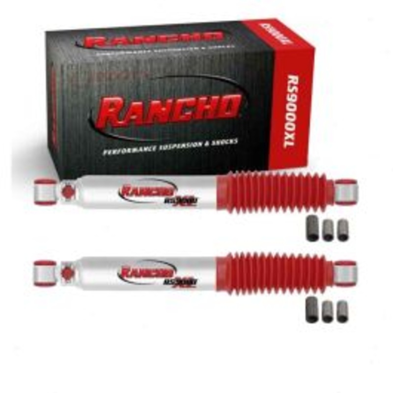 2 pc Rancho RS9000XL Front Shock Absorbers for 1963-1965 Jeep J-200