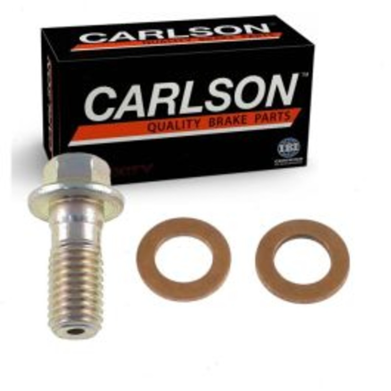 Carlson Front Brake Hydraulic Banjo Bolt for 1979-1991 Oldsmobile Cutlass Calais