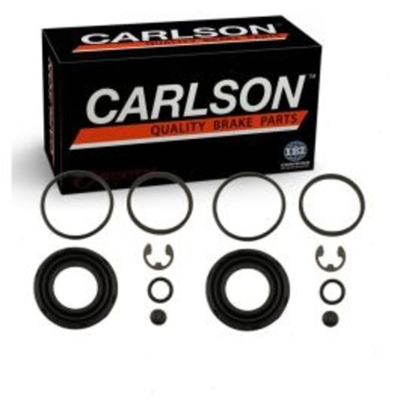 2 pc Carlson Rear Brake Caliper Repair Kit for 2018-2022 Mitsubishi Eclipse Cross