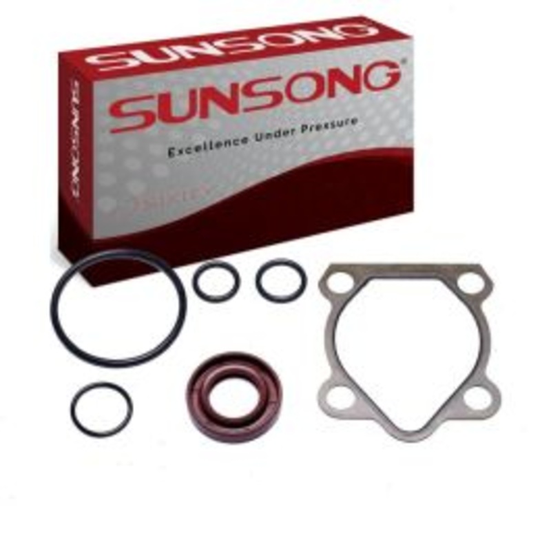 Sunsong Power Steering Pump Seal Kit for 2001-2006 Hyundai Santa Fe 2.4L 2.7L L4 V6