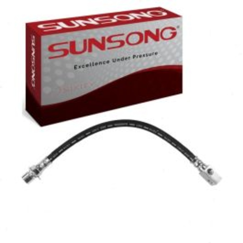 Sunsong Rear Center Brake Hydraulic Hose for 1975-1977 Pontiac Grand LeMans