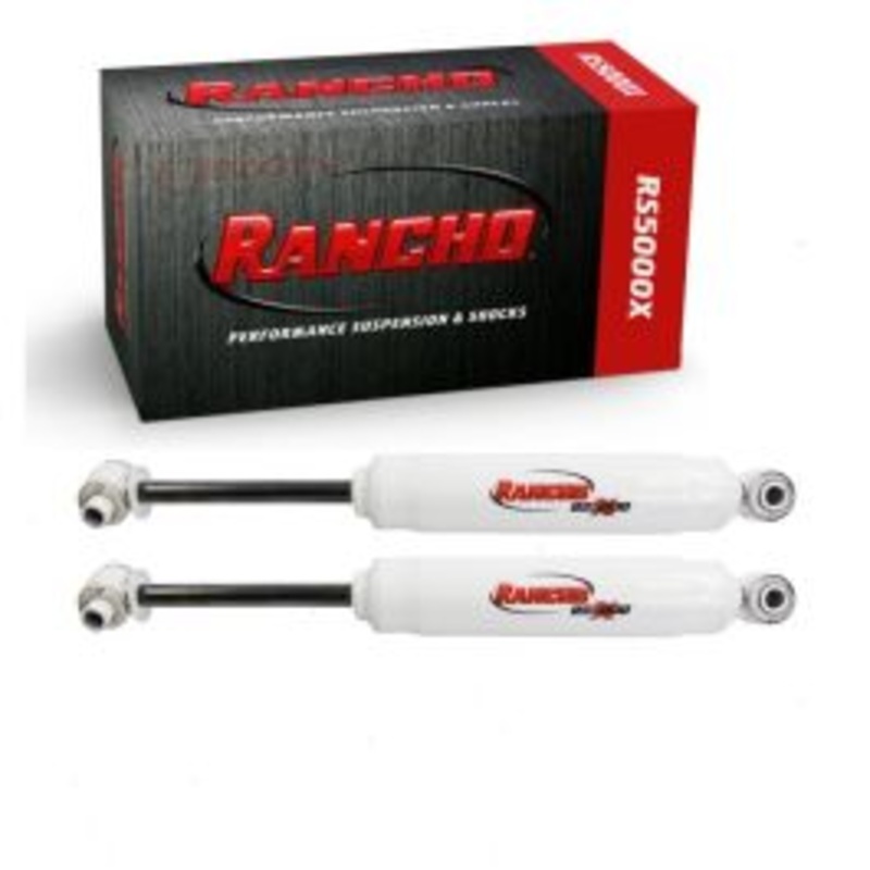 2 pc Rancho RS5000X Front Shock Absorbers for 1992-1999 GMC K1500 Suburban
