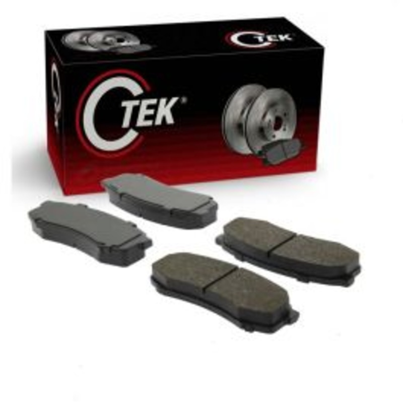Centric CTEK Rear Disc Brake Pad Set for 1993-1997 Toyota Land Cruiser