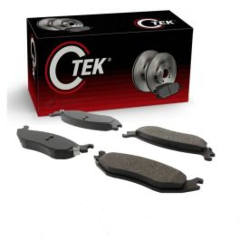 Centric CTEK Rear Disc Brake Pad Set for 2010-2012 Dodge Dakota
