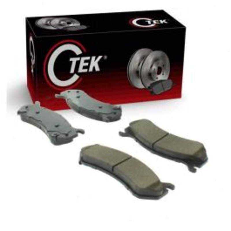 Centric CTEK Front Disc Brake Pad Set for 2003-2008 GMC Savana 1500