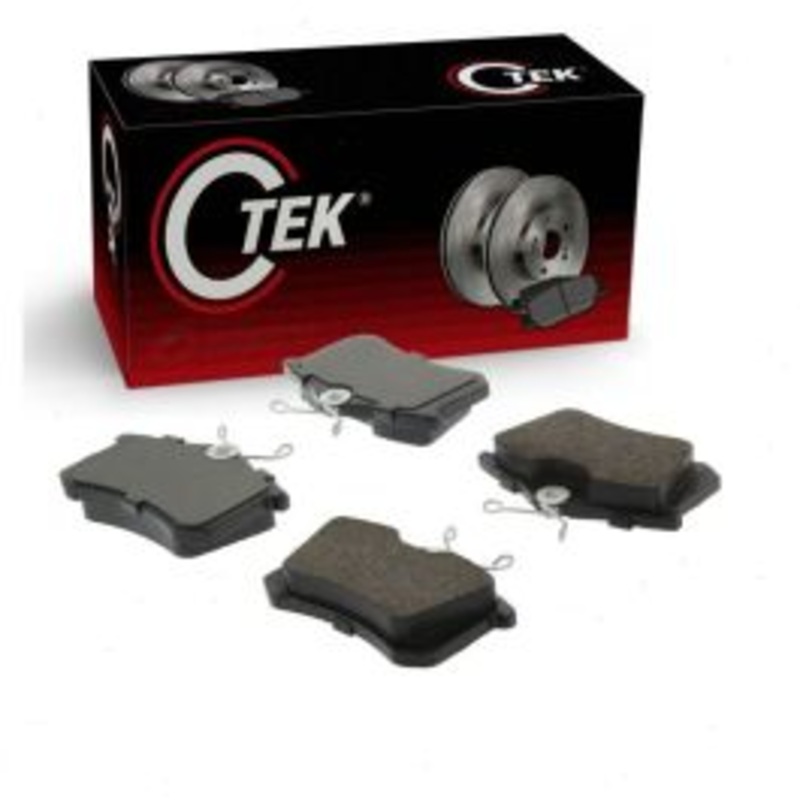 Centric CTEK Rear Disc Brake Pad Set for 1998-2013 Audi A3