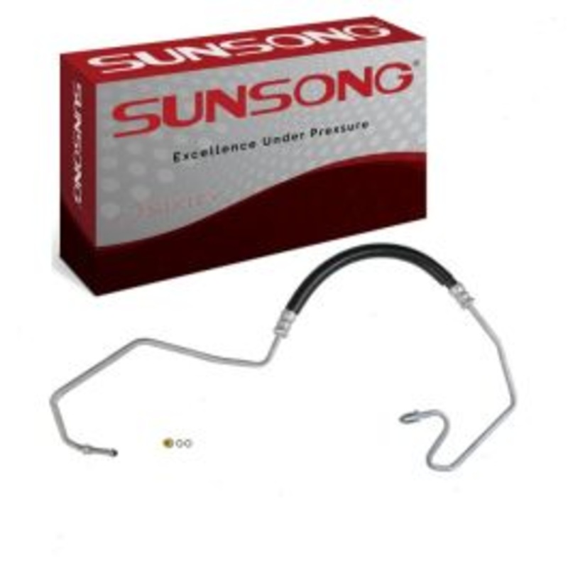 Sunsong Hydroboost To Gear Power Steering Pressure Line Hose for 1996-2000 Chevrolet C2500